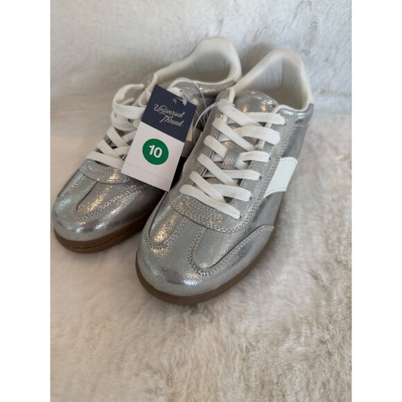 UNIVERSAL THREAD size 10 Spencer Fashion Sneakers Memory Foam Silver - Picture 3 of 7